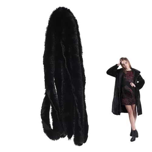 EPIGEIST Faux Fur Trim Schwarz Flauschiges Fellimitat Band Weiches Plüsch Bastelband Für DIY Hut Dekoration Schuhe Verzierung Pelziges Stoffband EPIGEIST Faux Fur Trim Schwarz Flauschiges Fellimitat Band Weiches Plüsch Bastelband Für DIY Hut Dekoration Schuhe Verzierung Pelziges Stoffband von EPIGEIST