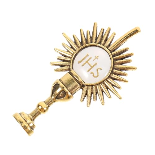 EPIGEIST First Communion Anstecknadel Kreuzbrosche Goldplattiert Robust Vielseitig Religiöses Schmuckstück für Kleidung Jacke Rucksack zur Erstkommunion EPIGEIST First Communion Anstecknadel Kreuzbrosche Goldplattiert Robust Vielseitig Religiöses Schmuckstück für Kleidung Jacke Rucksack zur Erstkommunion von EPIGEIST