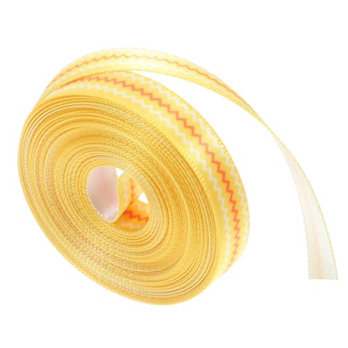 EPIGEIST Frühlings Geschenkband Breit Polyester Bedrucktes Dekoband für Geschenkverpackung DIY Basteln Festliche Partydekoration Schmales Geschenkband von EPIGEIST