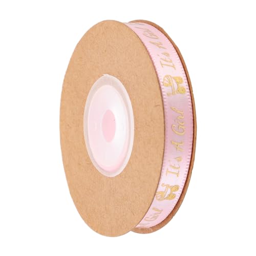 EPIGEIST Geburtstags Geschenkband Satin Pinkes Dekoratives Band mit Buchstabenprägung Vielseitiges DIY Schleifenband für Haarspangen Bastelarbeiten und Geschenkverpackung EPIGEIST Geburtstags Geschenkband Satin Pinkes Dekoratives Band mit Buchstabenprägung Vielseitiges DIY Schleifenband für Haarspangen Bastelarbeiten und Geschenkverpackung von EPIGEIST