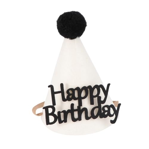 EPIGEIST Geburtstagshut Weiß mit Buchstaben Dickes Material für Kinderparty Kreative Partydekoration Lustiger Partyhut und Fotorequisite für Geburtstagsfeier EPIGEIST Geburtstagshut Weiß mit Buchstaben Dickes Material für Kinderparty Kreative Partydekoration Lustiger Partyhut und Fotorequisite für Geburtstagsfeier von EPIGEIST