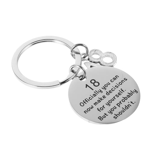 EPIGEIST Geburtstagsschlüsselkette geburtstagsgeschenk persönlicher schlüsselanhänger Zubehör für Rucksack-Schlüsselanhänger Geburtstag Schlüsselanhänger Rostfreier Stahl Silver EPIGEIST Geburtstagsschlüsselkette geburtstagsgeschenk persönlicher schlüsselanhänger Zubehör für Rucksack-Schlüsselanhänger Geburtstag Schlüsselanhänger Rostfreier Stahl Silver von EPIGEIST