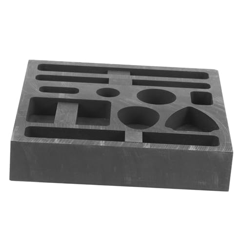 EPIGEIST Graphit Barrenform Gießform Metallgießform Hochtemperaturbeständig Für Gold Silber Kupfer Schmuckschmelze Kleine Volumen Schmelztiegel von EPIGEIST