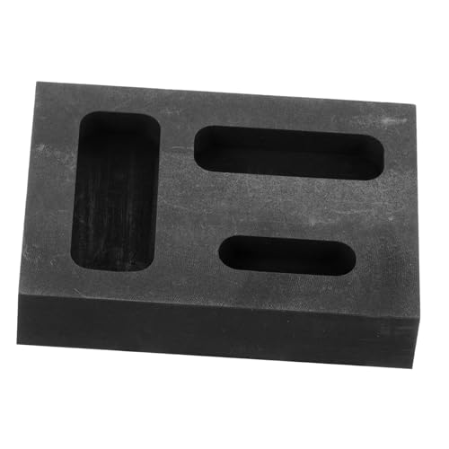 EPIGEIST Graphit Gießform mit Löchern Hochtemperatur Metallschmelzform für Herstellung von Schmuck Geeignet für Silber von EPIGEIST