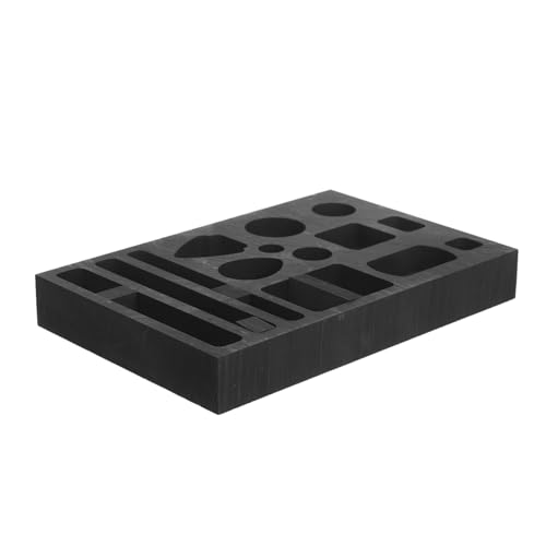 EPIGEIST Graphit-gussform mit Beweglichem Trenner Langlebige Schmuck-schmelzform aus Hochreinem Graphit Verstellbare Metallgießform für Gold Silber Kupfer Aluminium Messing für von EPIGEIST