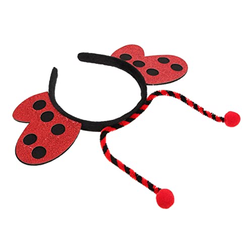 EPIGEIST Haarreif Schmetterling Cartoon Insekten Stirnband für Party Kostüm Foto Requisite Unisex Mädchen Jungen Cosplay Kopfband Verstellbar Komfortabel von EPIGEIST