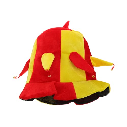 EPIGEIST Halloween Clown Hut Lustige Karnevalsmütze für Kostüm Party Bühnenauftritt Fasching Zubehör von EPIGEIST