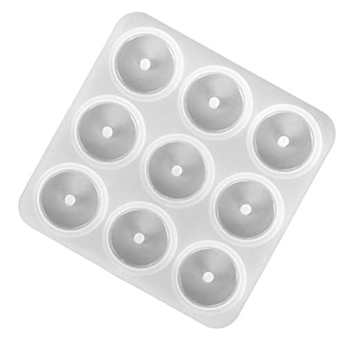 EPIGEIST Halskette Anhänger Silikonform für DIY Epoxidharz Wiederverwendbare Gießform für Schmuckherstellung Langlebig und Leicht Entformbar für Handwerksprojekte von EPIGEIST