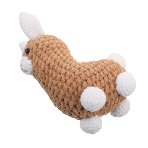 EPIGEIST Handgefertigter Gestrickter Alpaka-anhänger aus Weicher Wolle Niedliche DIY Tierfigur für Schlüsselanhänger Rucksack Vielseitiger Handgestrickter Tieranhänger in Karikaturform von EPIGEIST