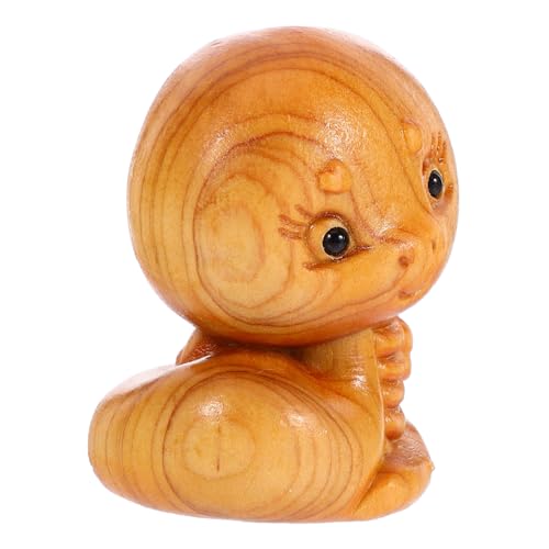 EPIGEIST Handgeschnitzte Mini Holzschlange Dekoration Realistische Schlangenfigur Holzstatue Desktop Ornament Jahr der Schlange Party Zubehör EPIGEIST Handgeschnitzte Mini Holzschlange Dekoration Realistische Schlangenfigur Holzstatue Desktop Ornament Jahr der Schlange Party Zubehör von EPIGEIST