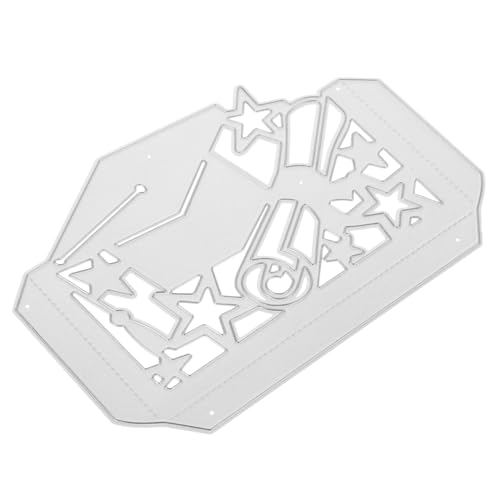EPIGEIST Hochkohlenstoffstahl Stanzschablone Abschlussmotive Prägeschablone DIY Basteln Grußkarten Scrapbooking Stanzform für Fotoalben und Papierkunst von EPIGEIST