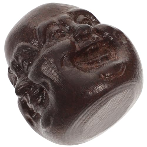 EPIGEIST Holz Buddha-Kopf-Statue Für Zuhause Ornament Buddha-Kopf-dekor Figur Aus Holzhandwerk Für Inneneinrichtung EPIGEIST Holz Buddha-Kopf-Statue Für Zuhause Ornament Buddha-Kopf-dekor Figur Aus Holzhandwerk Für Inneneinrichtung von EPIGEIST