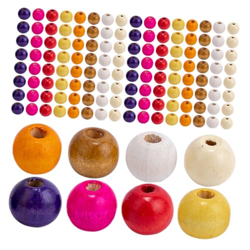 EPIGEIST Holzperlen pro Natürliche DIY Bastelperlen für Schmuckherstellung Verschleißfest Leicht Auffädelbar Farbenfrohe Holzkugeln für Armbänder und Halsketten EPIGEIST Holzperlen pro Natürliche DIY Bastelperlen für Schmuckherstellung Verschleißfest Leicht Auffädelbar Farbenfrohe Holzkugeln für Armbänder und Halsketten von EPIGEIST