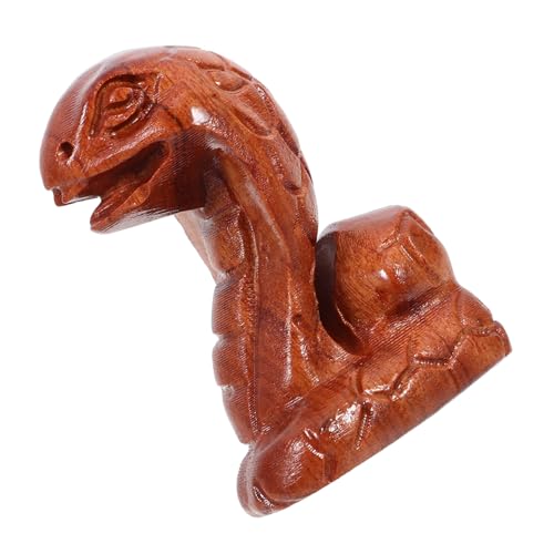 EPIGEIST Holzschlangenfigur Handgeschnitzte Schlangenstatue aus Holz Deko Element für Büro und Zuhause Perfektes für und Langlebige Holzdekoration für Verschiedene Einrichtungsstile EPIGEIST Holzschlangenfigur Handgeschnitzte Schlangenstatue aus Holz Deko Element für Büro und Zuhause Perfektes für und Langlebige Holzdekoration für Verschiedene Einrichtungsstile von EPIGEIST