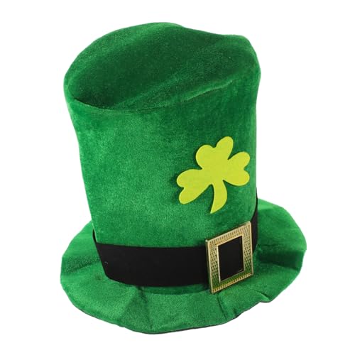 EPIGEIST Irischer St Patrick's Day Partyhut mit Gelbem Kleeblatt Langlebiger Festival Top Hut für Herren und Bequeme Kopfbedeckung als Fotorequisite und Kostümzubehör EPIGEIST Irischer St Patrick's Day Partyhut mit Gelbem Kleeblatt Langlebiger Festival Top Hut für Herren und Bequeme Kopfbedeckung als Fotorequisite und Kostümzubehör von EPIGEIST