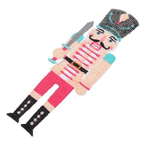 EPIGEIST Iron Bestickter Nutcracker Aufnäher Patch für Kleidung Rucksack Mützen DIY Applikation Festival Kleidung Aufbügelbar Stickflecken Zubehör EPIGEIST Iron Bestickter Nutcracker Aufnäher Patch für Kleidung Rucksack Mützen DIY Applikation Festival Kleidung Aufbügelbar Stickflecken Zubehör von EPIGEIST