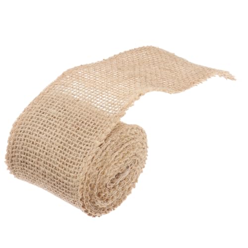 EPIGEIST Juteband Naturfarbener Jute Sackleinen Rollenband für Weihnachtsdeko Basteln Geschenkverpackung Umweltfreundlich Vielseitig Verwendbar EPIGEIST Juteband Naturfarbener Jute Sackleinen Rollenband für Weihnachtsdeko Basteln Geschenkverpackung Umweltfreundlich Vielseitig Verwendbar von EPIGEIST