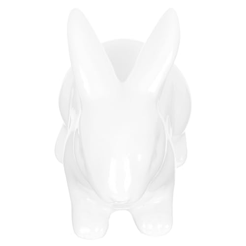 EPIGEIST Keramik Osterhasenfigur Tischdeko Weiß Niedliche Desktop Deko für Wohnzimmer Büro Handgefertigte Keramische Hasenstatue Osterdeko für Kaninchenliebhaber EPIGEIST Keramik Osterhasenfigur Tischdeko Weiß Niedliche Desktop Deko für Wohnzimmer Büro Handgefertigte Keramische Hasenstatue Osterdeko für Kaninchenliebhaber von EPIGEIST
