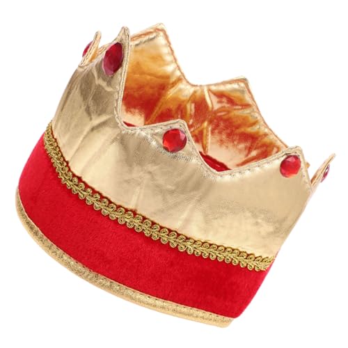 EPIGEIST King Decorative Hat für Party Stabile Stilvolle Krone aus Hochwertigem Langlebig und Modisch als Cosplay Requisite und Festliche Kopfbedeckung für Halloween Geburtstagsfeier und von EPIGEIST