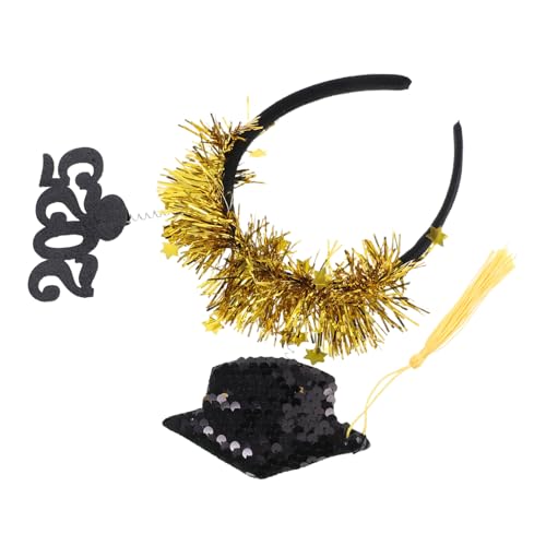 EPIGEIST Einzigartiges Abschlusskappen-stirnband Mit Paillettenstoff Kopfbedeckung Für Frauen Und Erwachsene Abschlussfeier-accessoire Foto-requisite von EPIGEIST