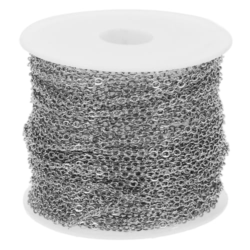 EPIGEIST Kupfer Kreuzkette Rolle Flache Schmuckherstellung Kette zum Basteln Verstellbar für Halsketten Verlängerung DIY Zubehör Moderne Schmuckdekoration EPIGEIST Kupfer Kreuzkette Rolle Flache Schmuckherstellung Kette zum Basteln Verstellbar für Halsketten Verlängerung DIY Zubehör Moderne Schmuckdekoration von EPIGEIST