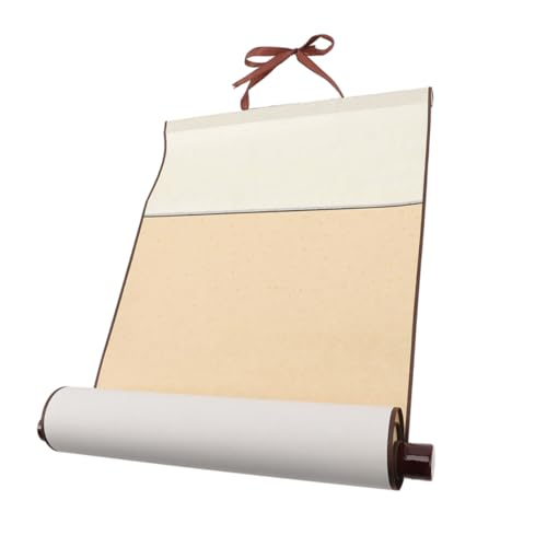 EPIGEIST Leere Chinesische Kalligraphie schriftrolle aus Robustem Wasserabsorbierendem Xuan papier Vintage Stil für Tuschemalerei Kalligrafie Wanddekoration Zuhause und Büro von EPIGEIST