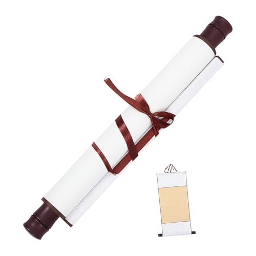 EPIGEIST Leerer Chinesischer Kalligraphie Wandscroll Hochwertiges Xuan Papier für Malerei und Kalligraphie Mini Format für Anfänger und Fortgeschrittene von EPIGEIST