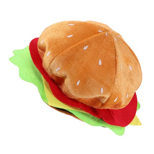 EPIGEIST Lustiger Hamburger Partyhut Cosplay Kostüm Erwachsene Weiches Material Stabile Passform Bühnenauftritte Karneval Halloween Zubehör EPIGEIST Lustiger Hamburger Partyhut Cosplay Kostüm Erwachsene Weiches Material Stabile Passform Bühnenauftritte Karneval Halloween Zubehör von EPIGEIST