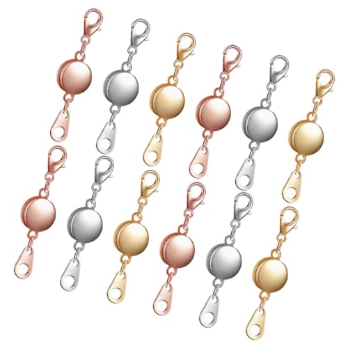 EPIGEIST Magnetverschluss Schmuckverbinder Praktisch für Armband Halskette Einfache Einhandbedienung Langlebig Robust Elegantes Design Passend zu Vielfältigem Schmuckstil Teiliges mit EPIGEIST Magnetverschluss Schmuckverbinder Praktisch für Armband Halskette Einfache Einhandbedienung Langlebig Robust Elegantes Design Passend zu Vielfältigem Schmuckstil Teiliges mit von EPIGEIST