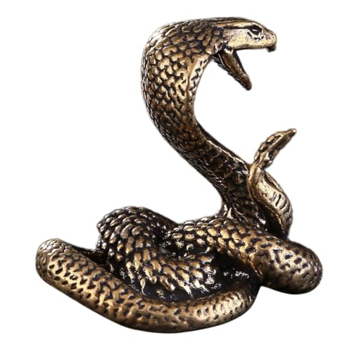 EPIGEIST Messing Schlange Figur Vintage Dekoratives Tierkreiszeichen Solide Desktop Skulptur für Teehaus Geschenk Freund Schlangen Accessoire Feng Shui Ornament EPIGEIST Messing Schlange Figur Vintage Dekoratives Tierkreiszeichen Solide Desktop Skulptur für Teehaus Geschenk Freund Schlangen Accessoire Feng Shui Ornament von EPIGEIST