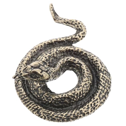 EPIGEIST Miniatur Snake Figurine Aus Messing Handgefertigte Schlangen Statue Für Büro Und Wohnraum Tischdekoration Für Halloween Und Alltägliche Einrichtung EPIGEIST Miniatur Snake Figurine Aus Messing Handgefertigte Schlangen Statue Für Büro Und Wohnraum Tischdekoration Für Halloween Und Alltägliche Einrichtung von EPIGEIST