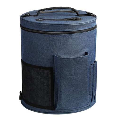 EPIGEIST Oxford Stofftasche für Strickwolle mit Reißverschluss Geräumige Garn aufbewahrungstasche für Häkel Strickprojekte Langlebiger Oxford für Handarbeitszubehör und Transport EPIGEIST Oxford Stofftasche für Strickwolle mit Reißverschluss Geräumige Garn aufbewahrungstasche für Häkel Strickprojekte Langlebiger Oxford für Handarbeitszubehör und Transport von EPIGEIST