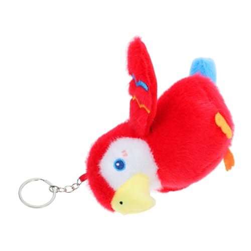 EPIGEIST Papagei Schlüsselanhänger Perlentiere Schlüsselanhänger Set Halter Meeresschildkröte Vogel Schlüsselanhänger Schlüsselzubehör Papagei Plüschtiere Pirat Papagei von EPIGEIST