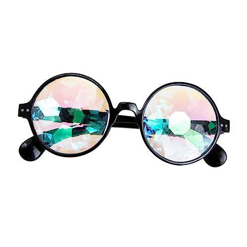 EPIGEIST Partybrille Bunt Design aus Leichtem Dekorative Faschingsbrille mit Glatter Oberfläche für Geburtstagsfeiern Weihnachten und Festival Auffälliges Accessoire für Erwachsene von EPIGEIST