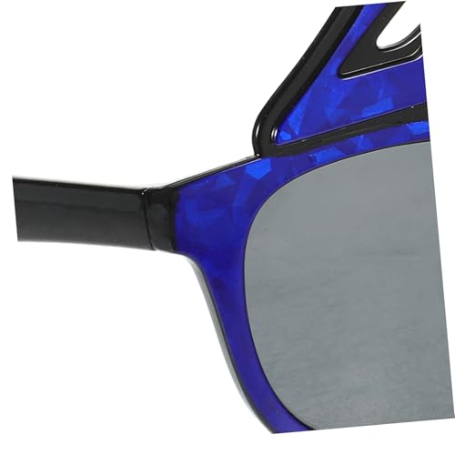 EPIGEIST Partybrillen Blaue Laserrahmen Lustige Brille als Fotoaccessoire für Silvester Feier und Abschlussfeier Partyzubehör von EPIGEIST