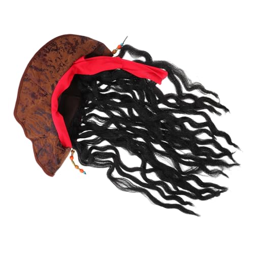 EPIGEIST Piratenhut Cosplay mit Dreadlocks für Halloween und Karneval für Partys und Kostüme Leicht und Bequem für EPIGEIST Piratenhut Cosplay mit Dreadlocks für Halloween und Karneval für Partys und Kostüme Leicht und Bequem für von EPIGEIST