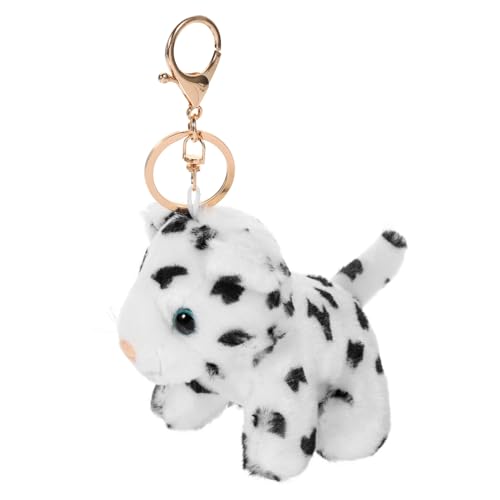 EPIGEIST Plüsch Schlüsselanhänger Giraffen Schlüsselanhänger Ausgestopfter Leoparden Anhänger Auto Schlüsselanhänger Plüsch Leoparden Schlüsselanhänger Rucksack Handtaschen Anhänger von EPIGEIST