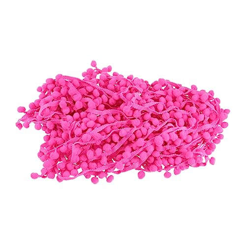 EPIGEIST Pompom-Spitze Ball Quaste Fransen Vorhang Spitzenbesatz zum Nähen Poms rosa Spitze trimmt Stoff Regenbogenkugel trimmen Quastenkugelbesatz ball trimmen Ballfransenbesatz Rosig EPIGEIST Pompom-Spitze Ball Quaste Fransen Vorhang Spitzenbesatz zum Nähen Poms rosa Spitze trimmt Stoff Regenbogenkugel trimmen Quastenkugelbesatz ball trimmen Ballfransenbesatz Rosig von EPIGEIST