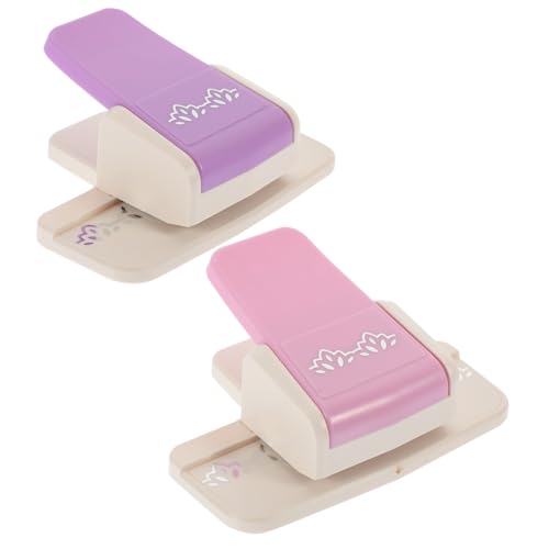 EPIGEIST Prägemaschine Klein Lotus Motivlocher Scrapbooking Punch Bastelset DIY Papierstanzer Embossed Punch für Fotoalben Grußkarten Zubehör Zufällige Farbe von EPIGEIST