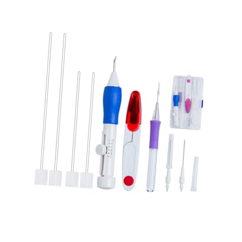 EPIGEIST Punch Needle Stickerei Einstellbare Stanznadel Stickstift für Anfänger und Erwachsene DIY Stickerei Werkzeug mit Komfortablem Griff für Textilverzierung von Kissen Kleidung EPIGEIST Punch Needle Stickerei Einstellbare Stanznadel Stickstift für Anfänger und Erwachsene DIY Stickerei Werkzeug mit Komfortablem Griff für Textilverzierung von Kissen Kleidung von EPIGEIST