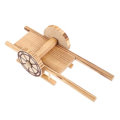 EPIGEIST Retro Holzornament Handgezogener Flachwagen Holzdeko Verarbeitung Kompakte Stabiler Stand Für Wohnzimmer Büro Tischdekoration EPIGEIST Retro Holzornament Handgezogener Flachwagen Holzdeko Verarbeitung Kompakte Stabiler Stand Für Wohnzimmer Büro Tischdekoration von EPIGEIST