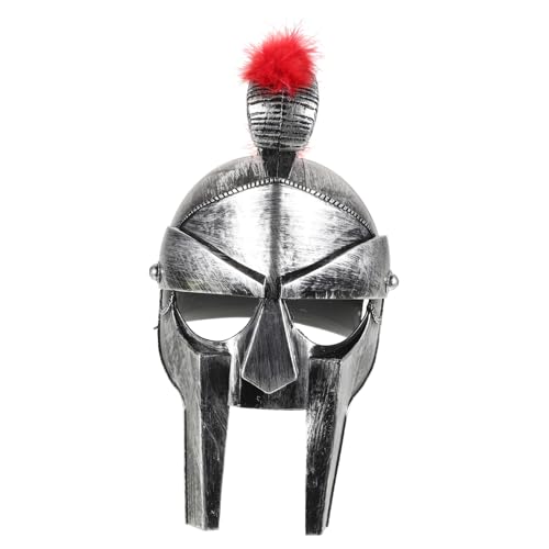 EPIGEIST Römischer Helm Mit Und Falten Gesichtsmaske Griechische Spartanische Krieger Kostümhelm Antike Europäische Kopfbedeckung Halloween Party Gunst von EPIGEIST