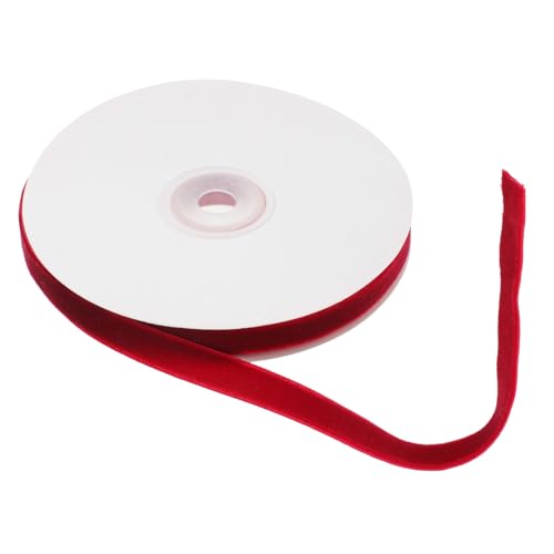EPIGEIST Samtband Rot DIY Geschenkband für Verpackung Basteln Haarornamente Festliche Dekoration Strap Langlebig und Glänzend EPIGEIST Samtband Rot DIY Geschenkband für Verpackung Basteln Haarornamente Festliche Dekoration Strap Langlebig und Glänzend von EPIGEIST