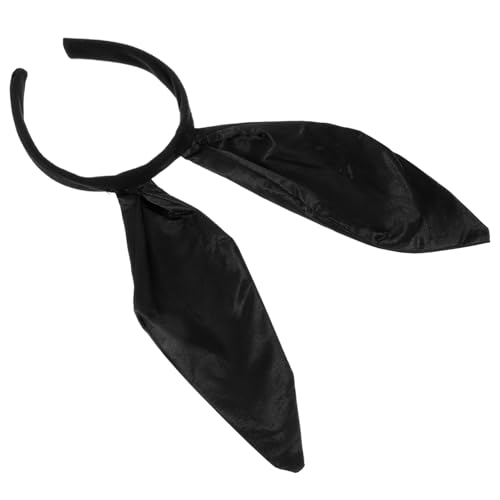 EPIGEIST Schwarzer Hasenohren Haarreif aus Satinstoff Verstellbares Bunny Headband für Damen Bequemes Party und Karneval Zubehör Weiches Material für Cosplay und Festlichkeiten EPIGEIST Schwarzer Hasenohren Haarreif aus Satinstoff Verstellbares Bunny Headband für Damen Bequemes Party und Karneval Zubehör Weiches Material für Cosplay und Festlichkeiten von EPIGEIST