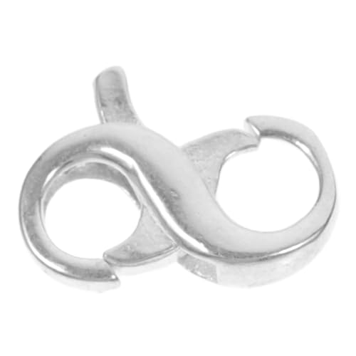EPIGEIST Silber Doppelöffnung Karabiner Verschluss für und Armbänder DIY Schmuckzubehör Handgefertigte Verbindungsschnalle Kleine Langlebig und Elegant von EPIGEIST