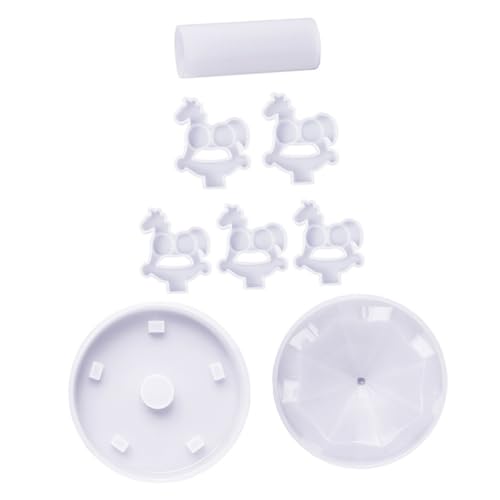EPIGEIST Silikonform DIY Gießform Drehkarussell Dekoform Lebensmittelecht Wiederverwendbar für Kreative Epoxidharz Bastelarbeiten mit Feiner Detailgestaltung von EPIGEIST