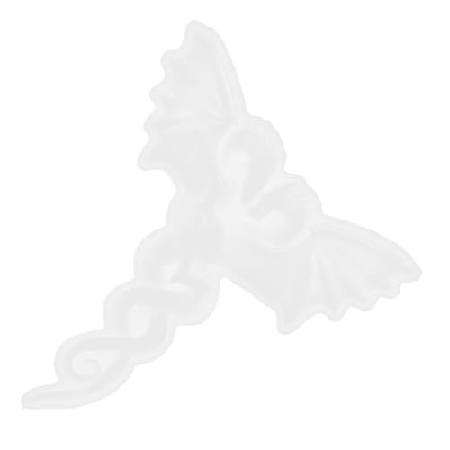 EPIGEIST Silikonform Dragon Couple Mold für Epoxidharz DIY Desktop Deko Reißfest Leicht Entformbar Waschbar Langlebig Detailreiche Silikonform Drachen Wandkunst von EPIGEIST