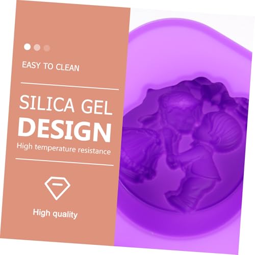 EPIGEIST Silikonform Engel Glocke Wiederverwendbare Gießform für Seife Schokolade Kuchen DIY Bastel Handwerksform Bpa frei Langlebig und Praktisch von EPIGEIST