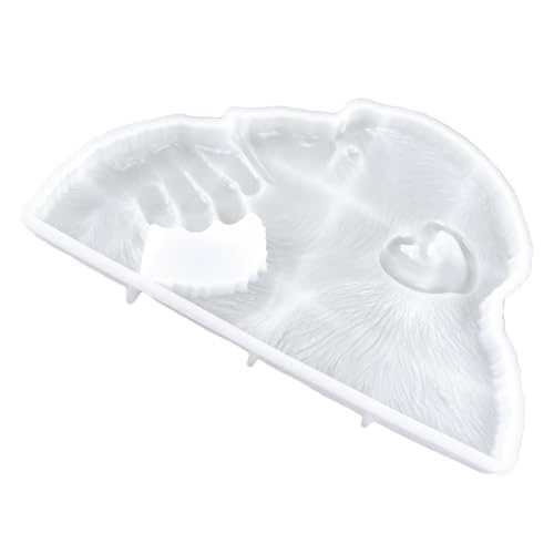 EPIGEIST Silikonform Gorilla Gießform Flexibel Langlebig für DIY Epoxidharz Resin Ornamente Kreative Bastelprojekte Präzise Details Hochwertiges Silikon von EPIGEIST