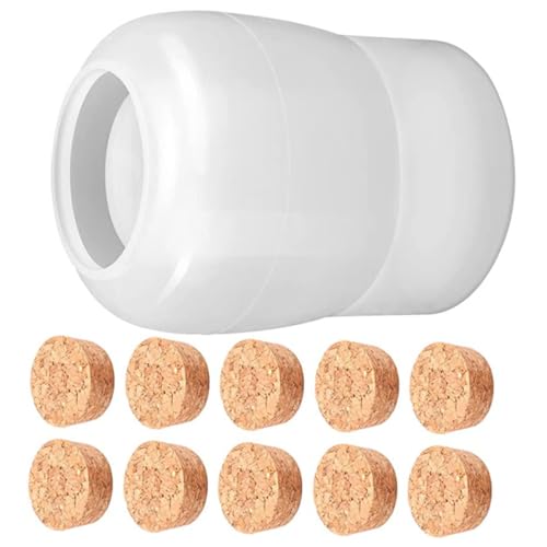 EPIGEIST Silikonform für Aufbewahrungsglas DIY Silikon Gießform Langlebig Reißfest Flexibel für Resin Harz Basteln mit Flaschenform und Stopfen EPIGEIST Silikonform für Aufbewahrungsglas DIY Silikon Gießform Langlebig Reißfest Flexibel für Resin Harz Basteln mit Flaschenform und Stopfen von EPIGEIST